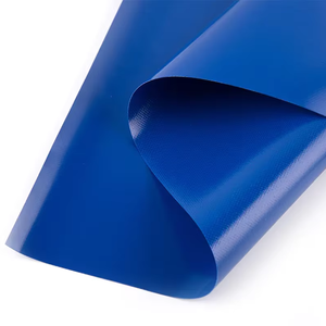 Rouleau de bâche en PVC bleu résistant à l'eau, à l'huile et durable, de qualité industrielle, pour la construction, procédé de dessin - Product Image 1