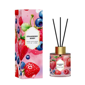 WaterMarket Sun Kissed Lemon <b>Reed</b> <b>Diffuser</b> 120Ml Indoor Fragrance Long Lasting Scent European Style - Product Image 4