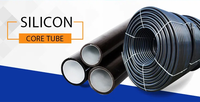 Tubería de Protección para Cable de Fibra Óptica HDPE Qitian de 40/33 mm, para Exteriores, 6 Conductores, Colores Personalizados