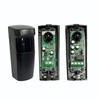 Sensor de Movimiento con Fotocélula para Puerta de Garaje, Sensor Infrarrojo de 12V-24V AC/DC para Puerta Corredera, Barrera IR