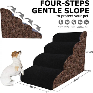 Marches d'<span class=keywords><strong>escalier</strong></span> durables en mousse à mémoire de forme OEM et ODM <span class=keywords><strong>pour</strong></span> petits chiens - Product Image 3