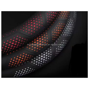 Fourniture d'usine directement couverture de volant de voiture chauffante en cuir PU PVC - Product Image 4