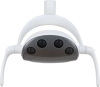 Lampe d'opération dentaire LED MedFruition NiceDay, 4 LED, sans capteur tactile, lampe de fauteuil dentaire, luminosité réglable 5000K-5700K