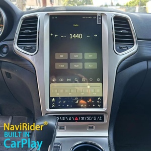 Radio AutoRadio con Carplay Inalámbrico Android 13 para Jeep Grand Cherokee WK2 2014-2017, Estéreo para Auto, GPS, Reproductor Multimedia, Navegación - Product Image 1