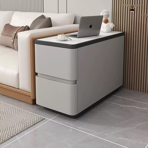 Mesita <span class=keywords><strong>de</strong></span> <span class=keywords><strong>noche</strong></span> <span class=keywords><strong>de</strong></span> madera maciza moderna para sala <span class=keywords><strong>de</strong></span> estar, tablero <span class=keywords><strong>de</strong></span> roca creativo, cabecera <span class=keywords><strong>de</strong></span> cama <span class=keywords><strong>de</strong></span> almacenamiento para dormitorio <span class=keywords><strong>de</strong></span> apartamento <span class=keywords><strong>de</strong></span> Hotel - Product Image 3