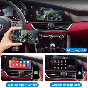 Giulia Auto Electronics OEM Retrofit <span class=keywords><strong>Kit</strong></span> Wireless CarPlay Android Auto Interface Module Box para 2017 - 2019 Alfa Romeo - Product Image 5