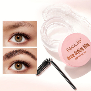 2025 Hot-selling <b>Brow</b> Styling <b>Wax</b> Long-lasting Waterproof Transparent Eyebrow Gel Eyebrow Sculpting Pomade Private Label - Product Image 6