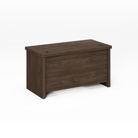 GENOVA Table de bureau de luxe Nouveau mobilier moderne pour bureau à domicile Bureau du personnel avec fonction extensible Bureau d'ordinateur MFC en bois