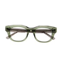Vente en gros de lunettes rétro carrées montures optiques mode avec un design uni pour tous les visages pour les étudiants