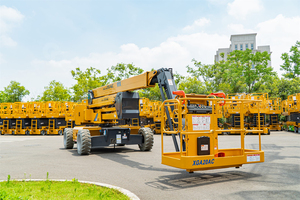 Nouvelle Plateforme de Travail pour l'Installation et l'Entretien des <span class=keywords><strong>Lampadaires</strong></span> Municipaux : Nacelle Élévatrice Articulée Électrique XGA20AC de 20m à Vendre - Product Image 3