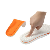 Semelles de sport ergonomiques 4D Cloud en gros, anti-choc, respirantes, écologiques, durables, coussinets en PU pour une longue tenue debout