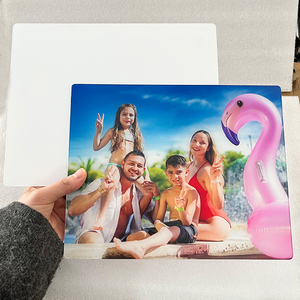 2mm ince dikdörtgen süblimasyon temperli cam fotoğraf çerçevesi yazdırılabilir toplu beyaz boş cam çerçeve resim çerçevesi ısı transferi - Product Image 4