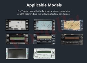 Para Camry 2001-2006, Carplay Inalámbrico, <span class=keywords><strong>Android</strong></span> 13, Radio Estéreo con <span class=keywords><strong>Android</strong></span> Auto, GPS Integrado, Cámara de Reversa, <span class=keywords><strong>USB</strong></span>, 4-64G - Product Image 3