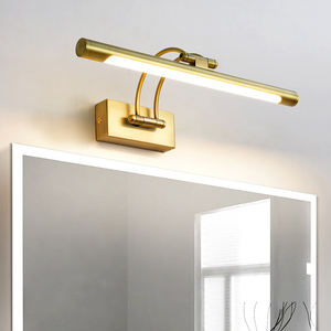 Applique murale LED moderne en aluminium noir pour salle de bain, style européen, éclairage de vanité intérieur - Product Image 2