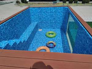 Contemporain 40ft 20ft Structure en Acier <span class=keywords><strong>Maison</strong></span> Conteneur Polyvalent Divers Champs Extérieurs Installation Rapide Boutique <span class=keywords><strong>Piscine</strong></span> - Product Image 4