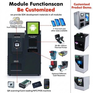Kiosco de Pago de Autoservicio, Punto de Venta Inteligente con Aceptador de Efectivo para Restaurante, Máquina de <span class=keywords><strong>Autocobro</strong></span>, Pago de Facturas, Código QR, NFC - Product Image 3