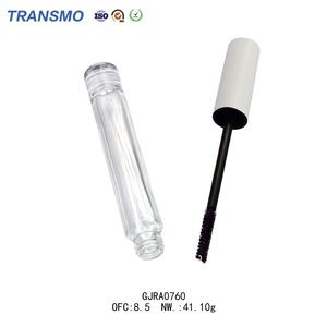 Tubes de mascara en verre vides de luxe de 6,5 ml avec logo personnalisé, emballage écologique avec brosse, fermeture à vis et bouchon à couronne - Product Image 6