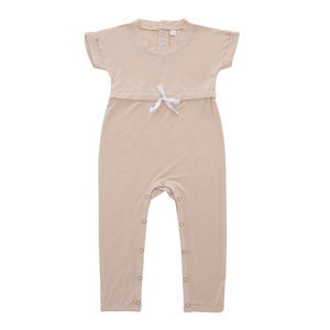 Pelele de manga corta con diseño de lazo para recién <span class=keywords><strong>nacido</strong></span>, conjunto de ropa de <span class=keywords><strong>verano</strong></span> para niños y niñas - Product Image 1