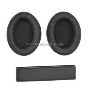 Gran oferta de almohadillas de repuesto para diadema de rana para Sen nheiser HD201 HD201S <span class=keywords><strong>HD206</strong></span> HD180, diademas para auriculares - Product Image 2