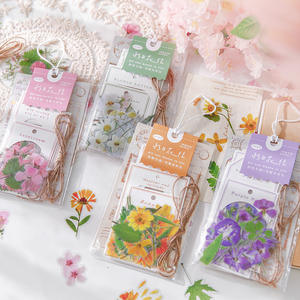 54แผ่นต่อแพ็ควัสดุชุดดอกไม้บานย้อนยุคเก๋ไก๋คอลลาจสไตล์ยุโรป - Product Image 2