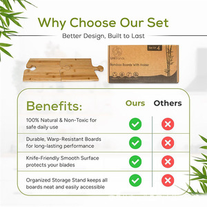 ถาดเสิร์ฟไม้บีชพร้อมหูจับ สีธรรมชาติ สำหรับใช้ในบ้าน - Product Image 1