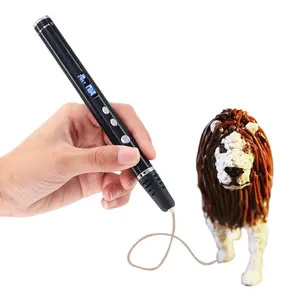 Vente chaude OEM USB 3d Impression Stylo bricolage Portable PLA PCL 3D Dessin Graffiti Stylo Outil 3D Impression Stylo Pour Enfants