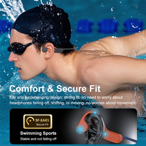 Écouteurs Sportifs à Conduction Osseuse Ouverte OEM ODM à Moules Privés, Écouteurs Bluetooth Sans Fil à Conduction Osseuse Étanche IPX8 - Product Image 3