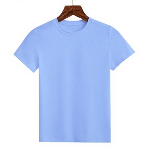 เสื้อยืดคอตตอนถัก 100% จำนวนมาก สวมใส่สบาย ระบายอากาศได้ดี เป็นมิตรกับสิ่งแวดล้อม คุณภาพสูง รับผลิตแบบ OEM พร้อมโลโก้ด้านหน้าสำหรับผู้ซื้อ - Product Image 1