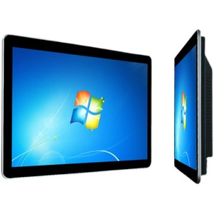 10.1-inch Wall Mount đúng phẳng J1900 <span class=keywords><strong>Touch</strong></span> Panel <span class=keywords><strong>PC</strong></span> công nghiệp cửa sổ máy tính bảng Linux OS Bảng điều khiển công nghiệp <span class=keywords><strong>PC</strong></span> cho xe - Product Image 1