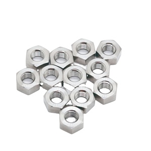 Tuerca Hexagonal de Acero Inoxidable/Aleación de Titanio de Alta Resistencia y Prevención de la Oxidación, Tuerca TC4, Tornillo, Mecanizado CNC Completo, M5-M6-M8-M10 - Product Image 1