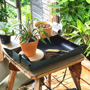 Tapete de Jardinería Grande de 43*70cm, 6 Colores, Tapete de Cuero PU para Trasplantar Plantas Suculentas, Impermeable, Promocional - Product Image 1