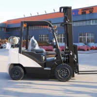 Forklift QINGCHA 2 Ton 3 Ton 3.5 Ton 4 Ton LPG dengan Penjepit Gulungan Kertas