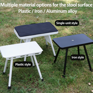 <span class=keywords><strong>Siège</strong></span> de camping portable et <span class=keywords><strong>léger</strong></span> - Conception pliable avec tissu Oxford 600D, parfait pour les aventures en plein air et les pique-niques - Product Image 5