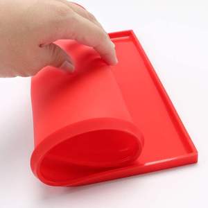 Antiadhésif <span class=keywords><strong>Silicone</strong></span> Gelée Rouleau Pan Plateau De Cuisson Tapis De Pâtisserie Pizza Biscuits Moule <span class=keywords><strong>Silicone</strong></span> Suisse Rouleau Gâteau Tapis - Product Image 5