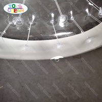 Nouvelle tente à bulles gonflable pour bain à remous Tente à dôme à bulles Tente de camping transparente en cristal gonflable ronde