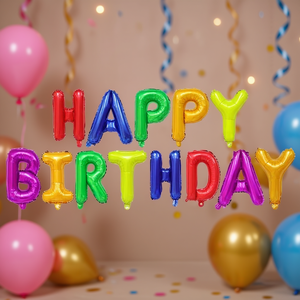 Set de Globos de Aluminio con Frases, Decoraciones para Fiestas de Cumpleaños para Adultos, Celebración de Cumpleaños - Product Image 2