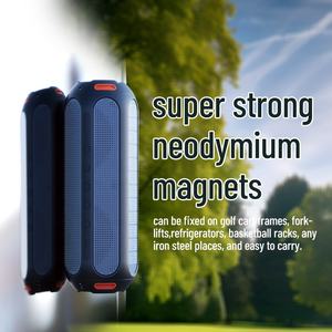 Altavoz Portátil Solar a Prueba de Agua 5.3 con Batería Integrada, Luces LED, Salida de 20W para Teléfono Móvil y Computadora - Product Image 5