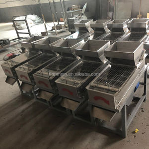 Machine à torréfier et à éplucher les arachides Ligne de traitement électrique des arachides et de la peau rouge des arachides et des amandes en acier inoxydable - Product Image 5