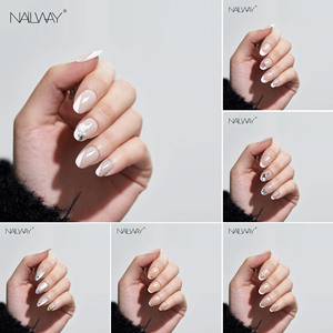 Nailway, <span class=keywords><strong>faux</strong></span> <span class=keywords><strong>ongles</strong></span> en diamant ovales haut de gamme, réutilisables, ensembles de <span class=keywords><strong>faux</strong></span> <span class=keywords><strong>ongles</strong></span>, vente en gros, 30 pièces, <span class=keywords><strong>ongles</strong></span> en gel souple à presser, design pour les doigts - Product Image 6
