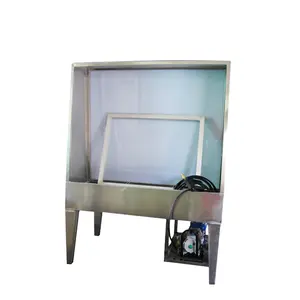 Doyan 100x120cm Stainless steel Screen printing washing booth for screen printing frames
