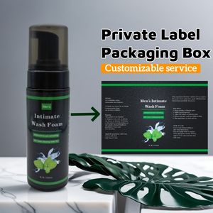 Erkek samimi yıkama köpüğü 150ml nane ferahlatıcı Penis bakımı temizleme köpüğü - Product Image 5