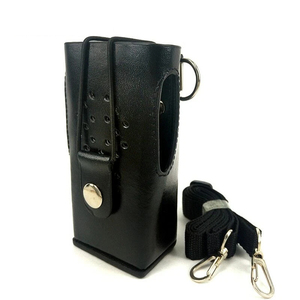 Custodia in pelle per walkie-talkie portatile TK-3207 TK-2207 TK-3307 TK-3200 con clip posteriore e cordino, borsa protettiva in pelle per radio - Product Image 2