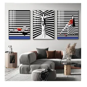 Fashion Hanging Crystal Wall Paintings and Artistic Murals for Home Decor