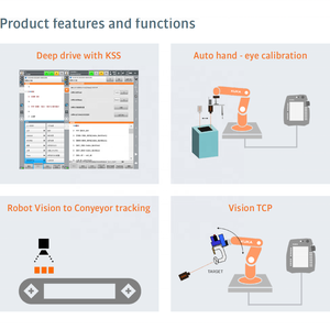 ระบบวิชั่นหุ่นยนต์อุตสาหกรรม Vision 2D Lite พร้อมคอนโทรลเลอร์ KR คอมพิวเตอร์ฝังตัวสำหรับใช้งานในอุตสาหกรรม ระบบหยิบจับและวาง - Product Image 2