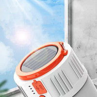 Lampe de table de tente de secours de camping à LED solaire ultra lumineuse pour l'extérieur