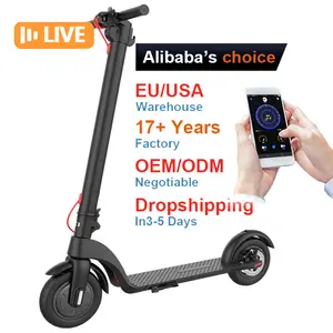 ヨーロッパ倉庫EUUKドイツ350ワットピュアエアスーパーX7Trotineta Electrica 25km Electrico Adulto Electric Step E Scooter