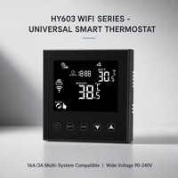 Xiaomi Hysen — Thermostat numérique Programmable, Wifi, pour chaudière à eau et à gaz, contrôle de température, fonctionne avec l'application Smart Life