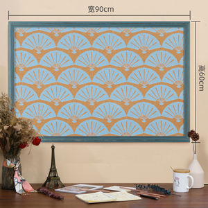 Decorative Hanging <b>Pin</b> <b>Cork</b> <b>Board</b> Household Reusable Bulletin <b>Board</b> - Product Image 4