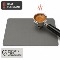 Tapis de bar à café absorbant multi-usages, dissimule les taches, tapis de séchage de vaisselle, tapis à café, tapis de séchage pour comptoir de cuisine et bar