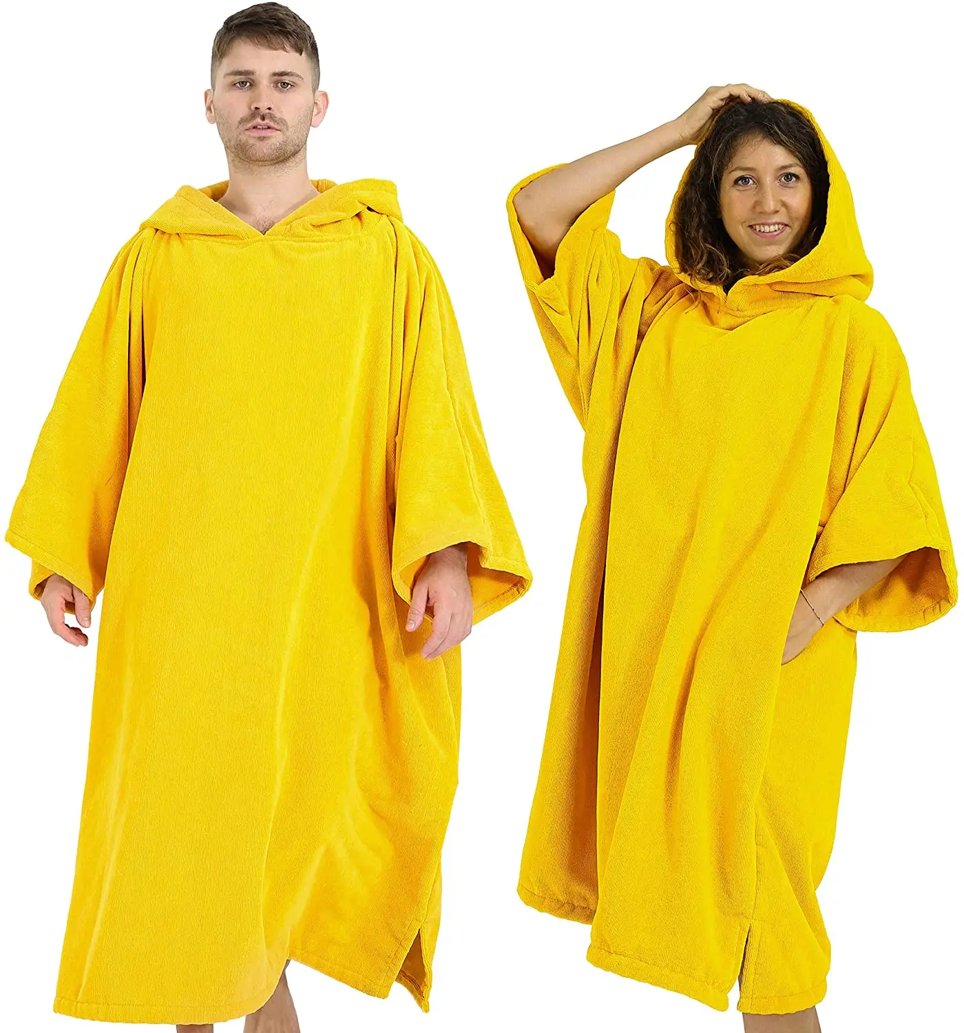 Poncho de Surf con toalla cambiante para adultos, bata de baño con capucha, traje húmedo de microfibra, Toalla Poncho de playa